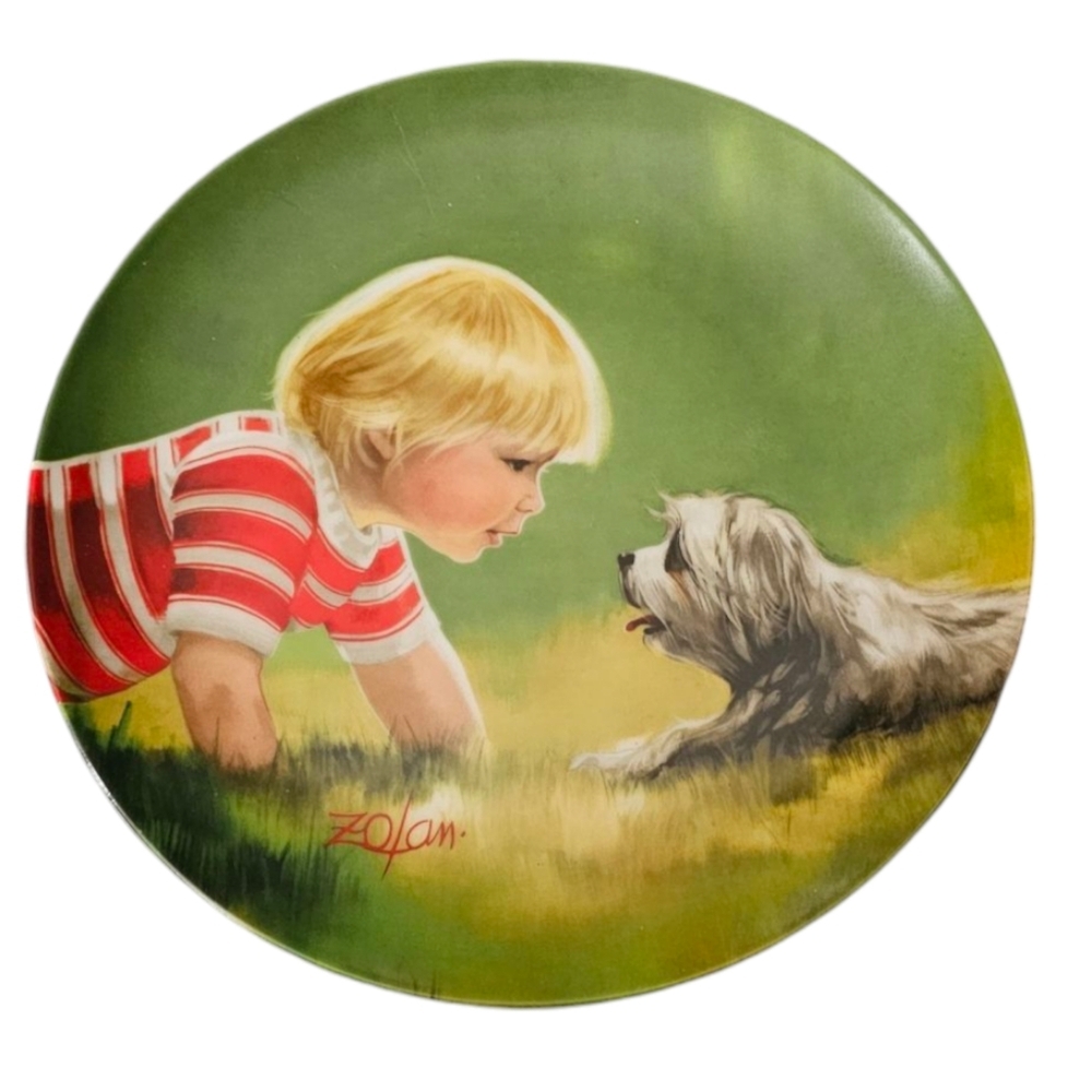 Donald Zolan Children & Pets Collection Plates by Pemberton & Oakes '84-'86​ - Picture 6 of 11